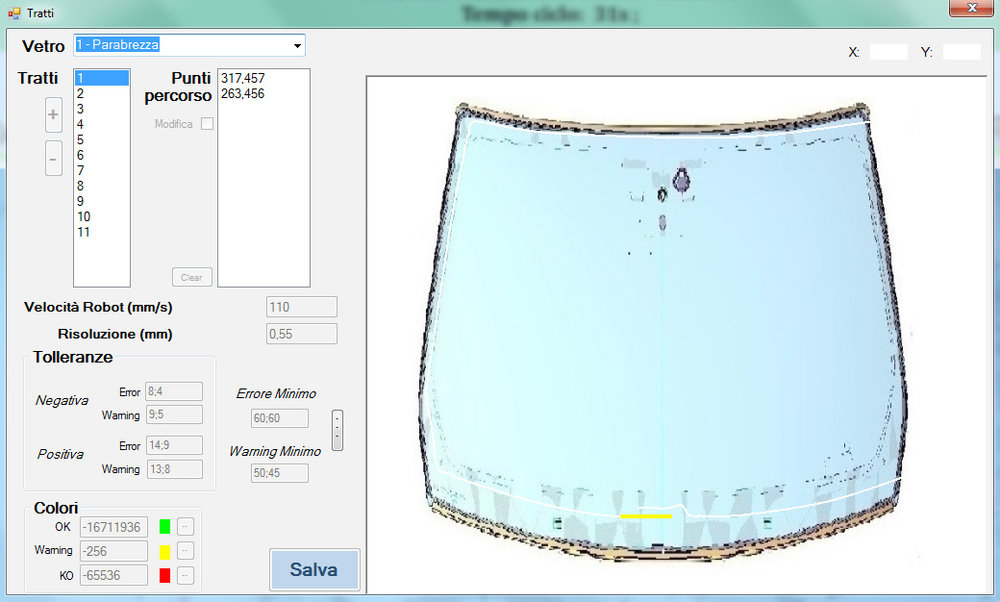 Measurement: NKE
Precision measurements for perfect glazing